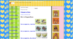 Desktop Screenshot of howto-origami.com